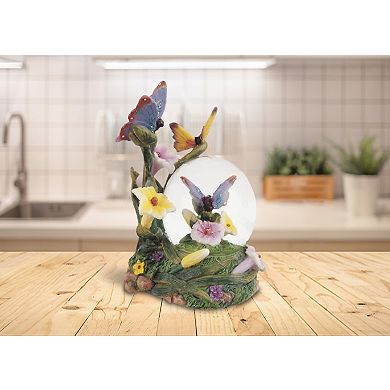 FC Design 5"H Butterflies Glitter Snow Globe Home Room Decor