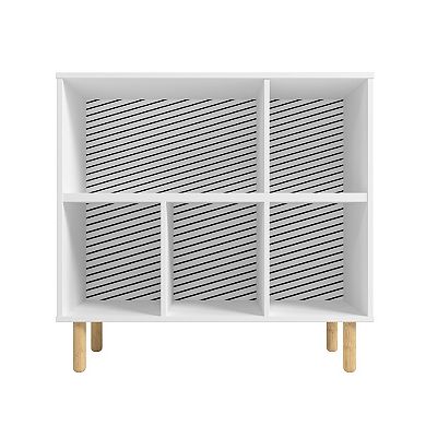 MANHATTAN COMFORT Essex 5-Shelf Bookcase