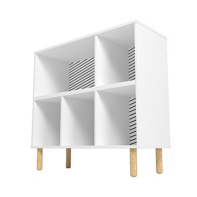 MANHATTAN COMFORT Essex 5-Shelf Bookcase