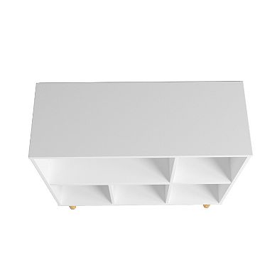 MANHATTAN COMFORT Essex 5-Shelf Bookcase