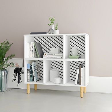 MANHATTAN COMFORT Essex 5-Shelf Bookcase