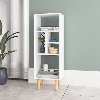 MANHATTAN COMFORT Essex 5-Shelf Modern Bookcase