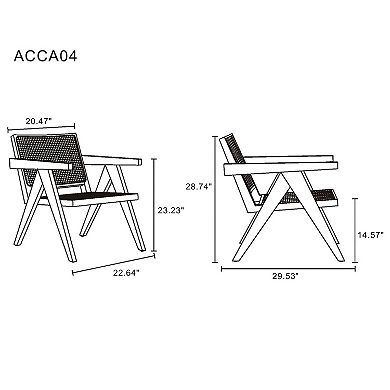 MANHATTAN COMFORT Hamlet Accent Chair