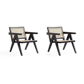 MANHATTAN COMFORT Hamlet Accent Chair 2 pc Set