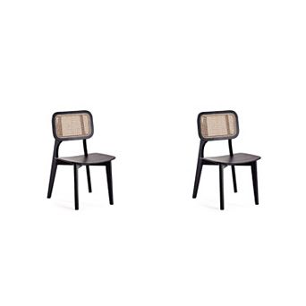 MANHATTAN COMFORT Versailles Square Dining Chair 2 pc Set