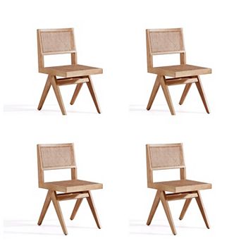 MANHATTAN COMFORT Hamlet Dining Chair 4 pc Set