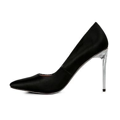 Rag & Co Stakes High Heeled Clssc Drss Pmp