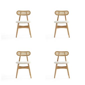 MANHATTAN COMFORT Colbert Dining Chair 4 pc Set