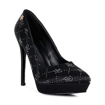 Rag & Co Ballard Women's Satin Stiletto Pumps