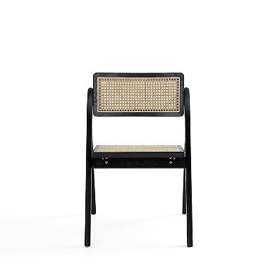 MANHATTAN COMFORT Lambinet Folding Dining Chair 4-piece Set