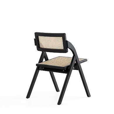 MANHATTAN COMFORT Lambinet Folding Dining Chair 4-piece Set