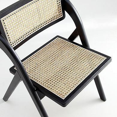 MANHATTAN COMFORT Lambinet Folding Dining Chair 4-piece Set