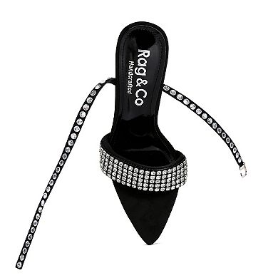 Rag & Co Zurin Women's Embellished High Heel Sandals