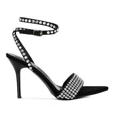 Rag & Co Zurin Women's Embellished High Heel Sandals