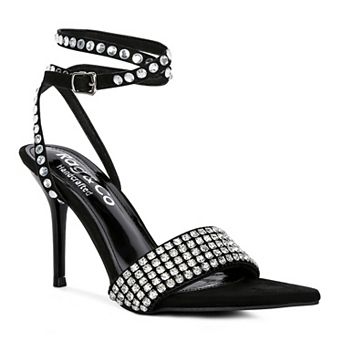 Rag & Co Zurin Women's Embellished High Heel Sandals