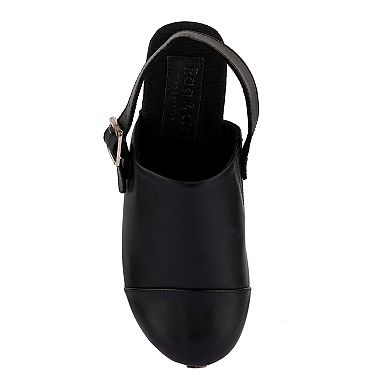Rag & Co Alona Women's Slingback Platform Clogs