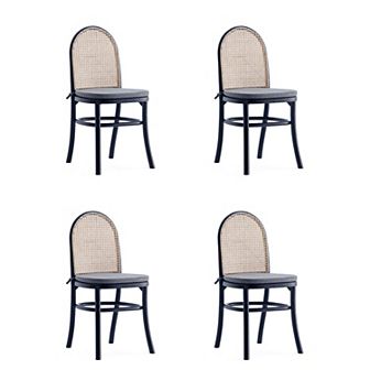 MANHATTAN COMFORT Paragon Dining Chair 4 pc Set