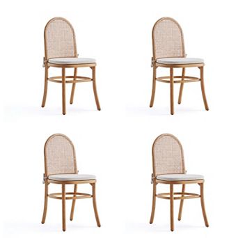MANHATTAN COMFORT Paragon Dining Chair 4 pc Set