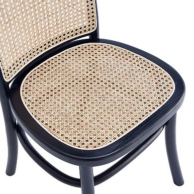 MANHATTAN COMFORT Paragon Angled Legs Dining Chair 4-piece Set