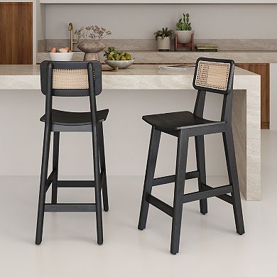 MANHATTAN COMFORT Versailles Counter Stool 3-piece Set