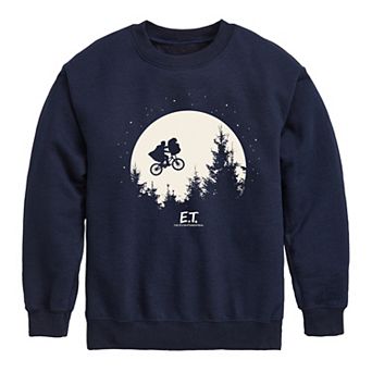 Boys 8-20 E.T. Bike Moon Scene Fleece Sweatshirt