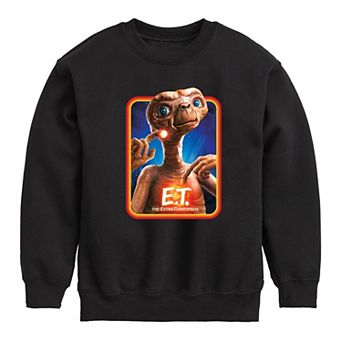 Boys 8-20 E.T. Retro Frame Fleece Sweatshirt