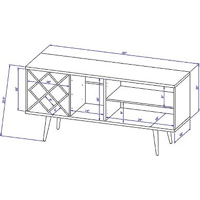 MANHATTAN COMFORT Utopia Wide Dresser