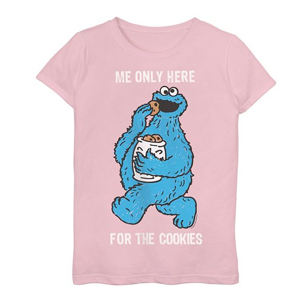 sesame street cookie monster eating cookies