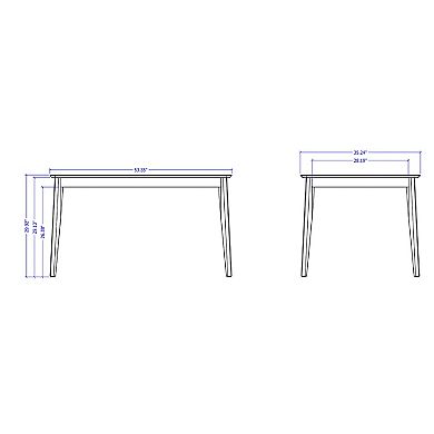 MANHATTAN COMFORT Tudor Dining Table