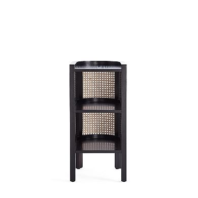 MANHATTAN COMFORT Versailles Rounded End Table 2-piece Set