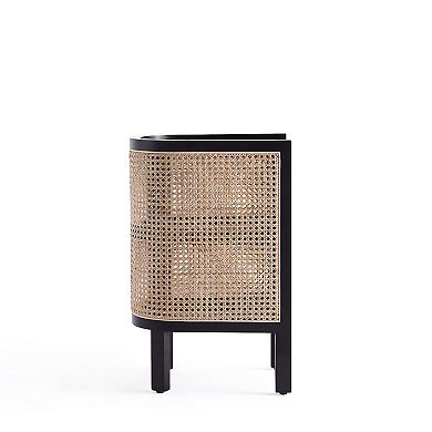MANHATTAN COMFORT Versailles Rounded End Table 2-piece Set