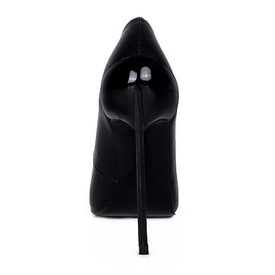 London Rag Cidra Women's Colorblock Stiletto Heels