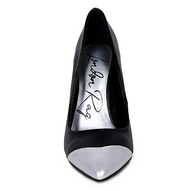 London Rag Cidra Women's Colorblock Stiletto Heels