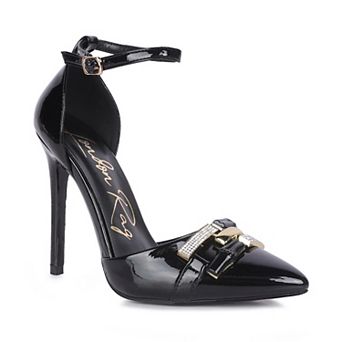London Rag Mocktail Women's Embellished Stiletto Heels