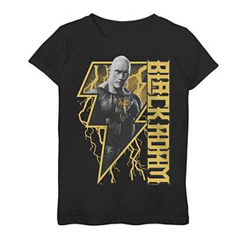 Girls 7-16 Black Adam Know You From Adam Tee