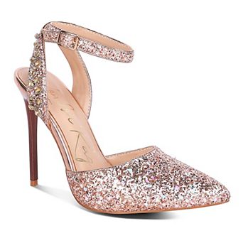 London Rag Cloriss Women's Glitter Stiletto High Heels