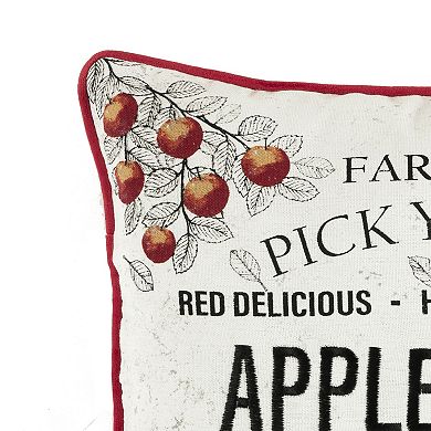 Lush Decor Apple Orchard Decorative Pillow