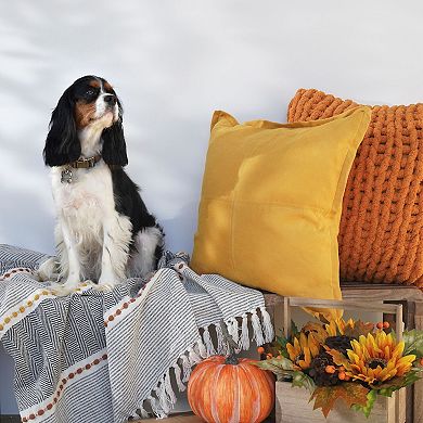 Lush Decor Faux Suede Decorative Pillow