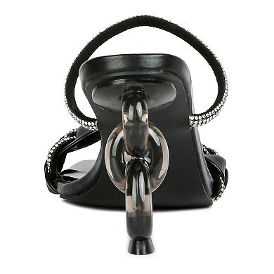 London Rag Big Plan Women's Embellished Dress Sandals