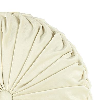 Lush Decor Velvet Round Decorative Pillow