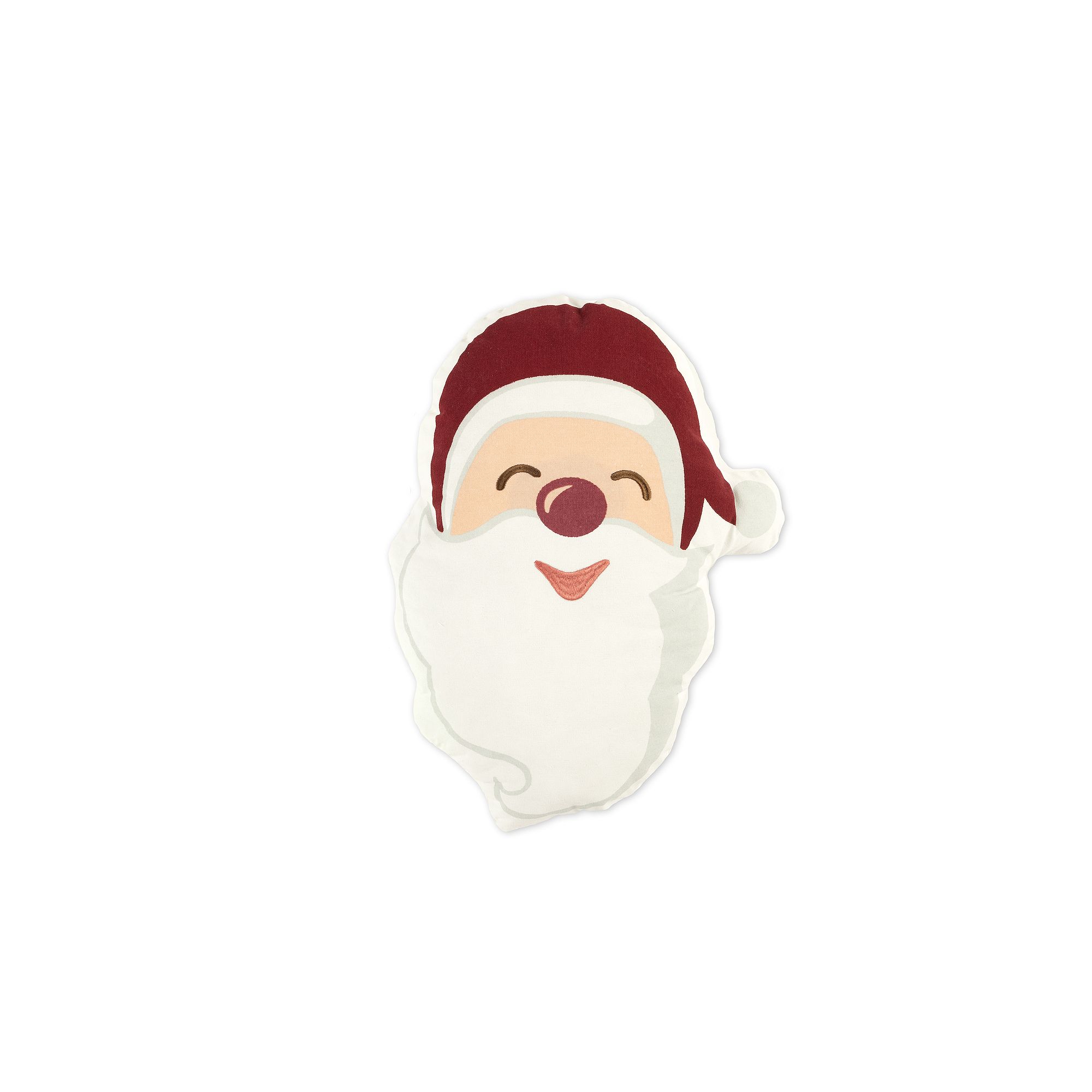 Lush Decor Santa Smile Decorative Pillow, Multi