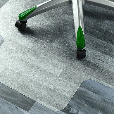 Floortex Cleartex® Advantagemat® Plus APET Chair Mat - Hard Floor Lipped 36 x 48"