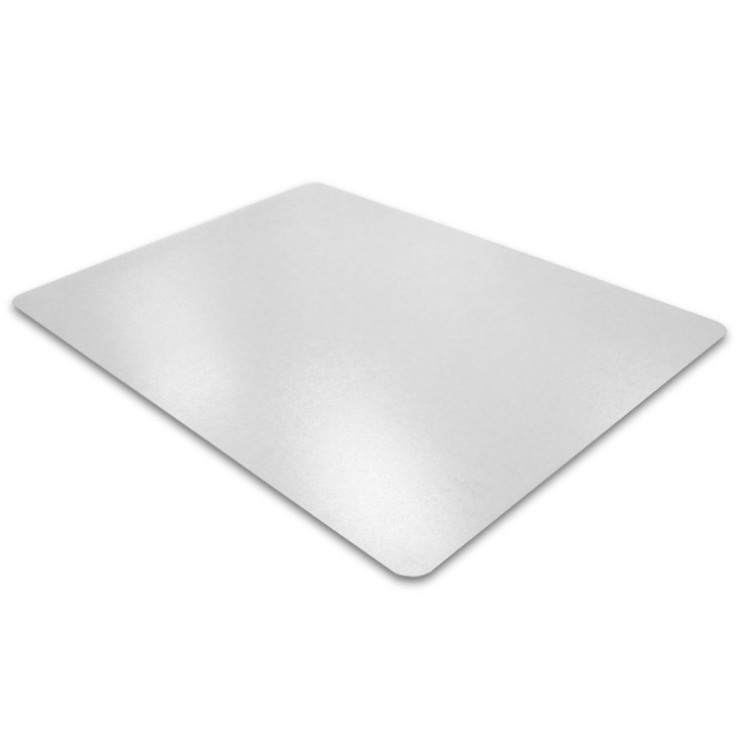 36x42 Glass Heavy Duty Chair Mat For Hard Floors & Carpets Rectangular  Clear - Floortex : Target