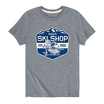 Boys 8-20 Peanuts Ski Shop Tee