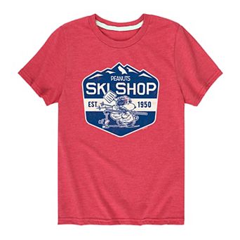Boys 8-20 Peanuts Ski Shop Tee