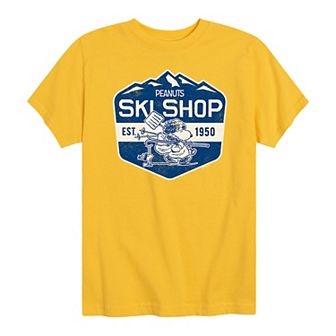 Boys 8-20 Peanuts Ski Shop Tee