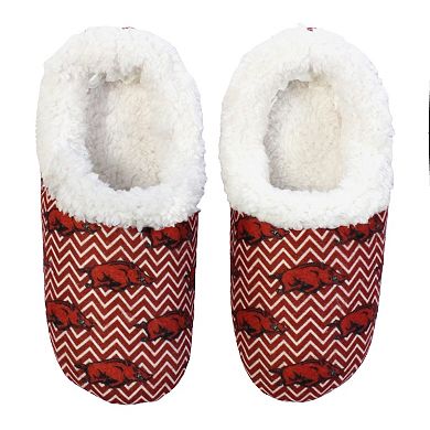 Arkansas Razorbacks Women's Chevron Slippers