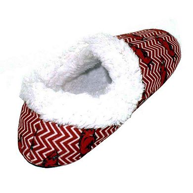 Arkansas Razorbacks Women's Chevron Slippers