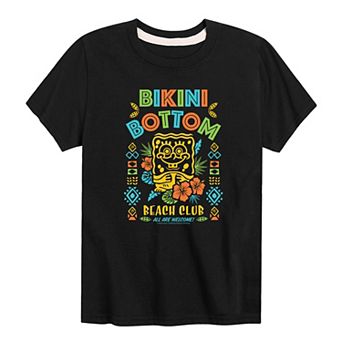 Boys 8-20 SpongeBob Beach Club Tee
