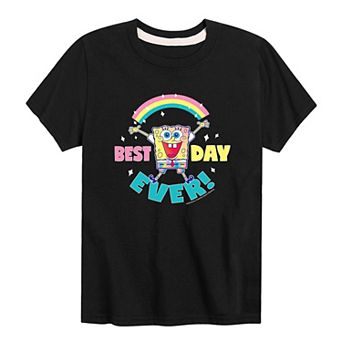 Boys 8-20 SpongeBob Best Day Ever Tee